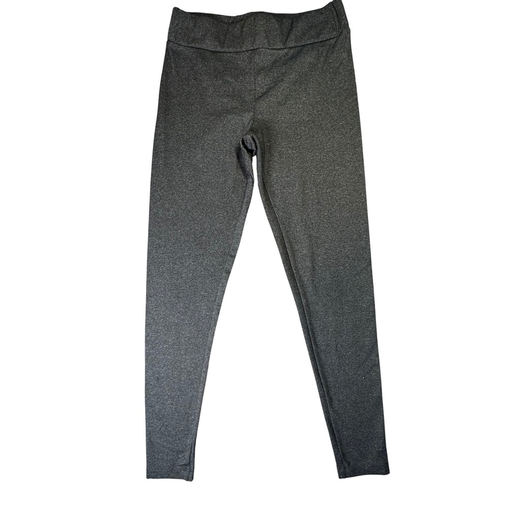 Matty M Heather Gray High Rise Athletic Leggings Yoga Workout Athleisure Small